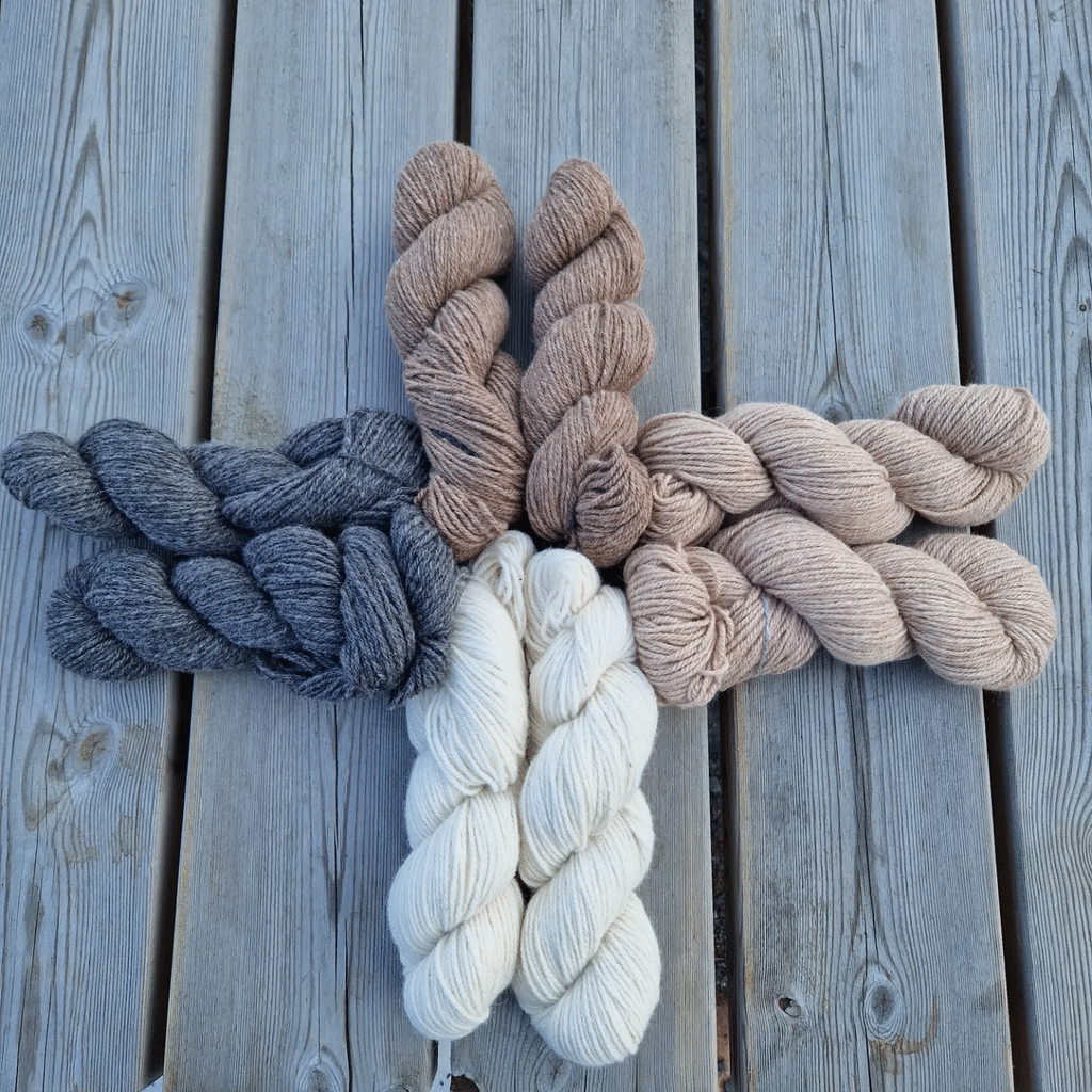 Alpakkagarn (100% norsk, 100 gram)