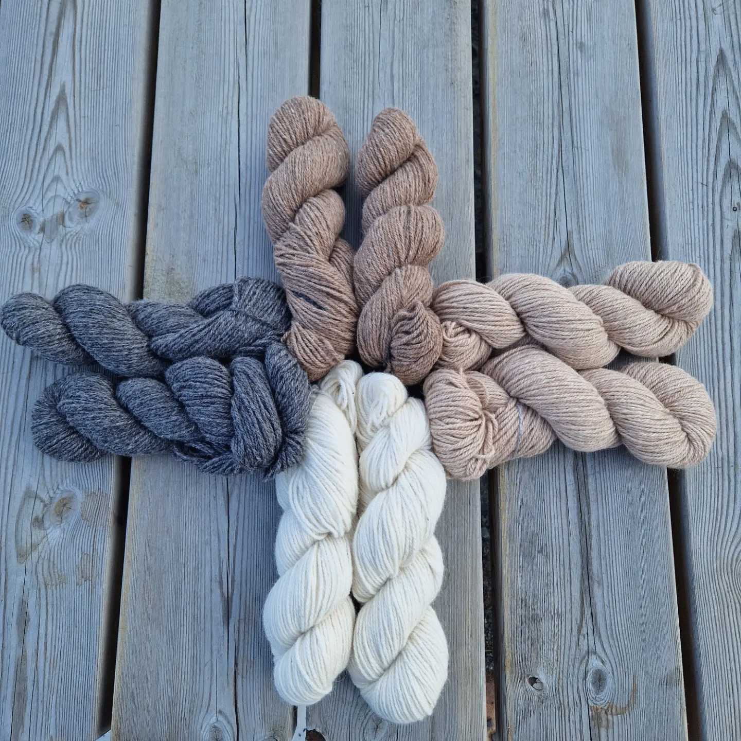 Alpakkagarn (100% norsk, 100 gram)